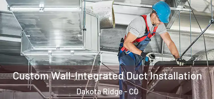  Custom Wall-Integrated Duct Installation Dakota Ridge - CO